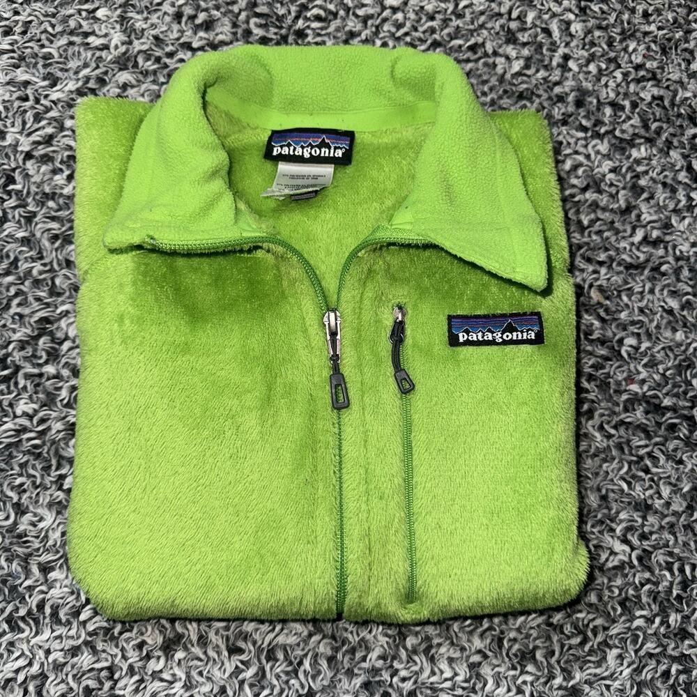 Patagonia Women’s R2 Full Zip Teddy Fleece Jacket Sweater Size SMALL